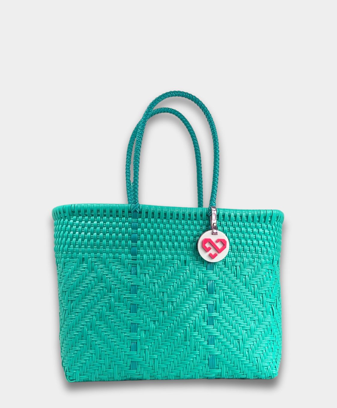 Glimmer Mint Tote Bag Small