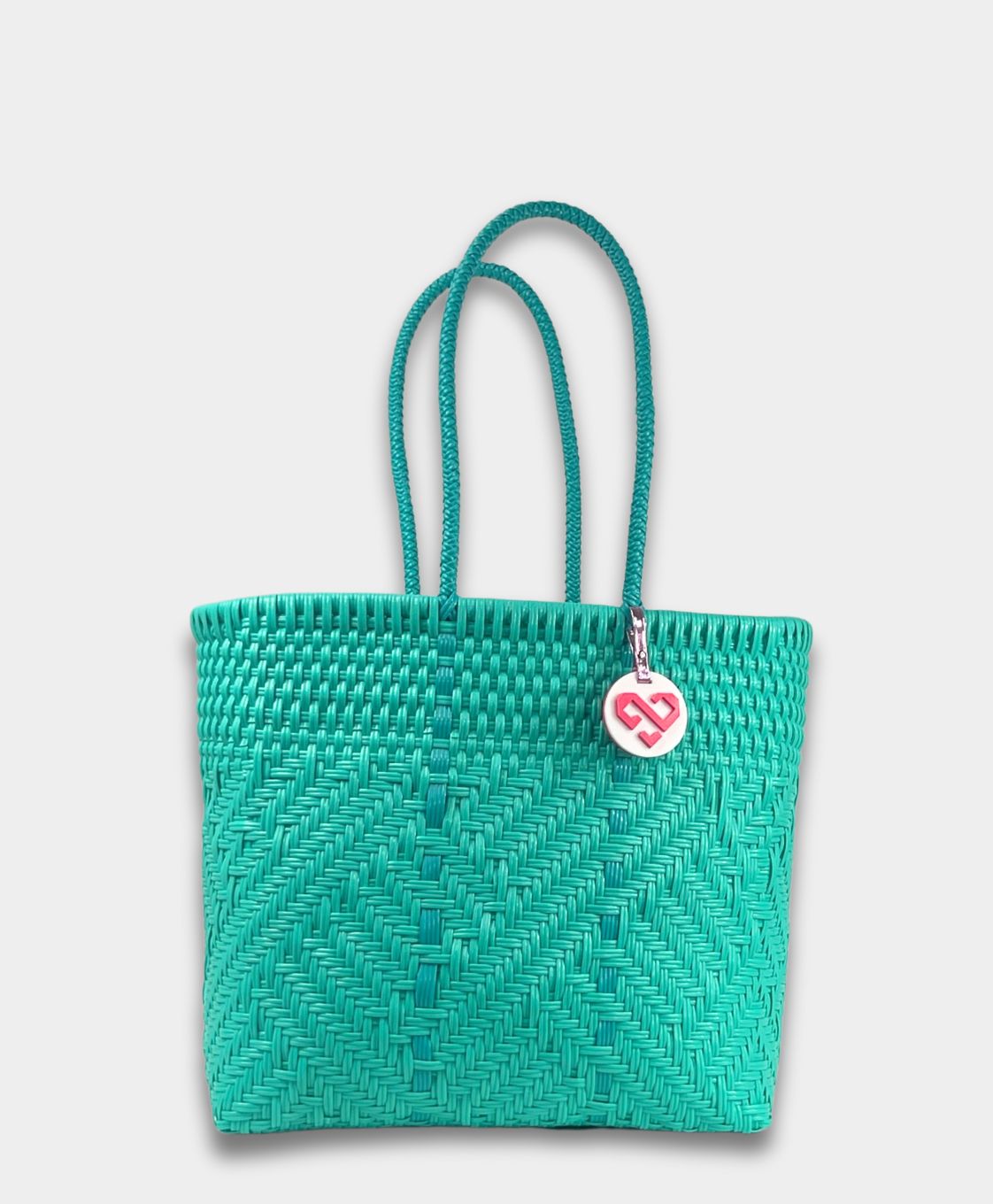 Glimmer Mint Tote Bag Medium