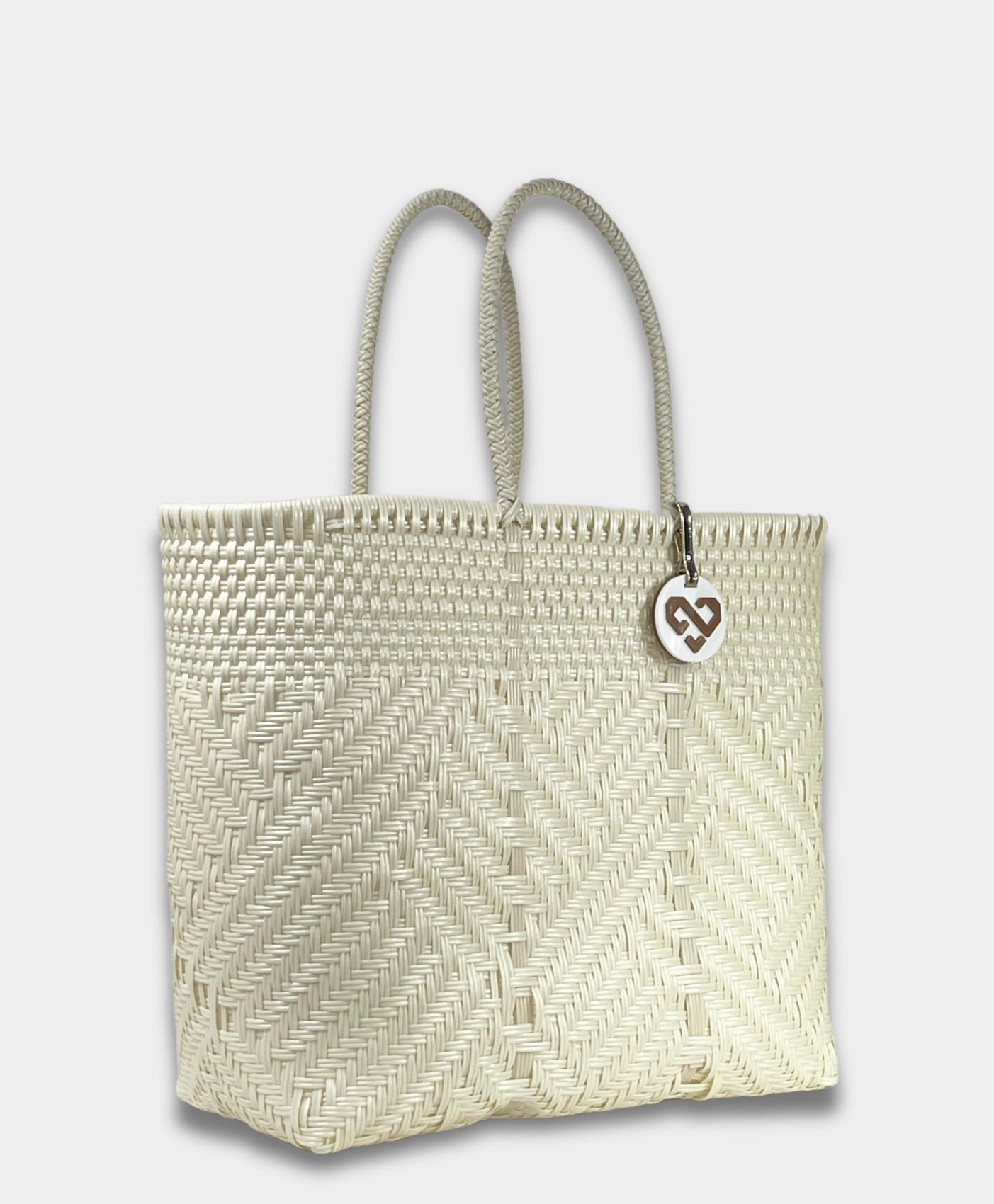 Glimmer Pearl Tote Bag Large