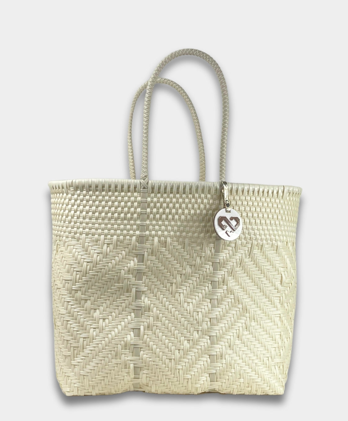 Glimmer Pearl Tote Bag Large