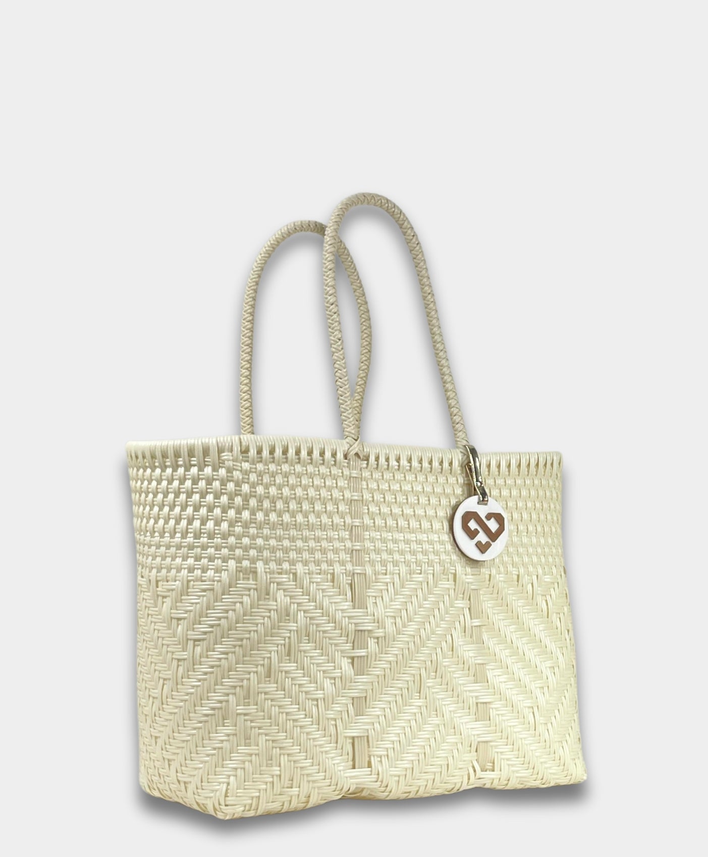 Glimmer Pearl Tote Bag Small