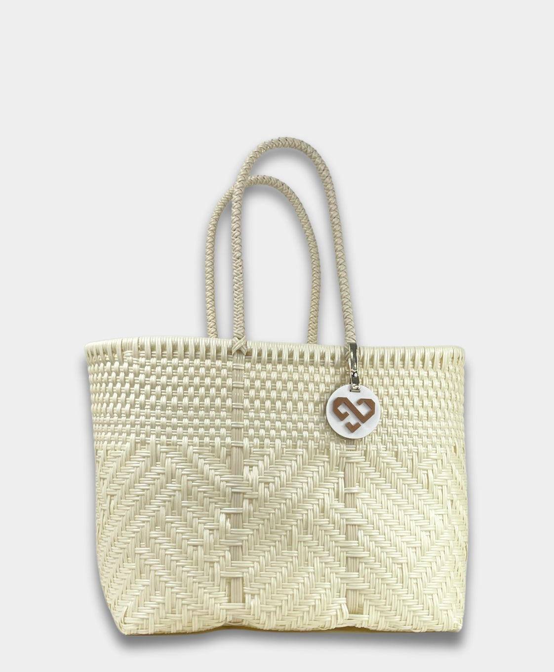 Glimmer Pearl Tote Bag Small