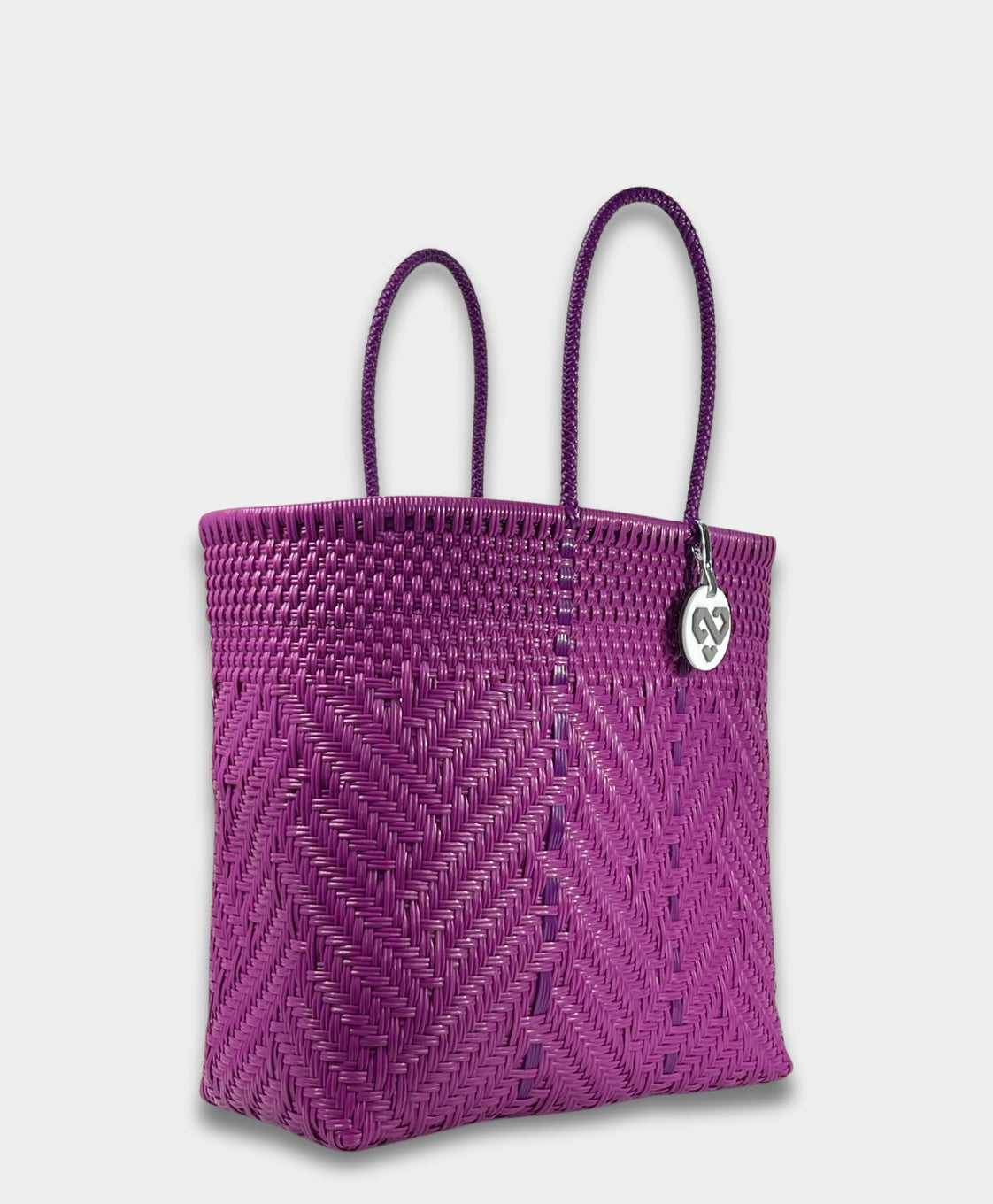 Glimmer Purple Tote Bag Large