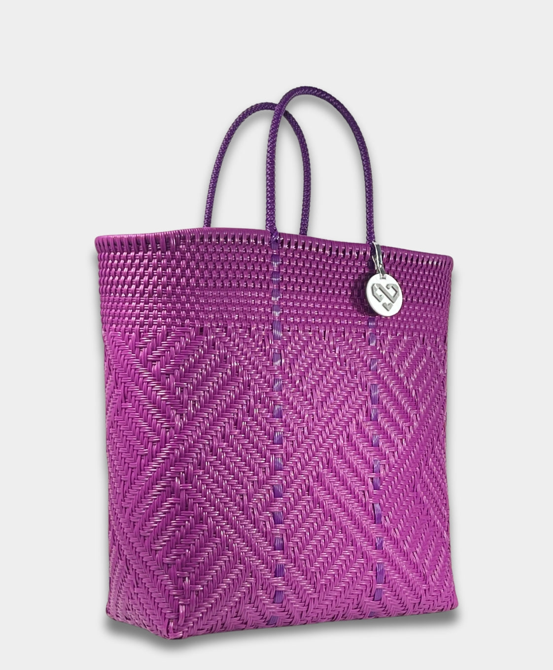 Glimmer Purple Tote Bag Extra Large