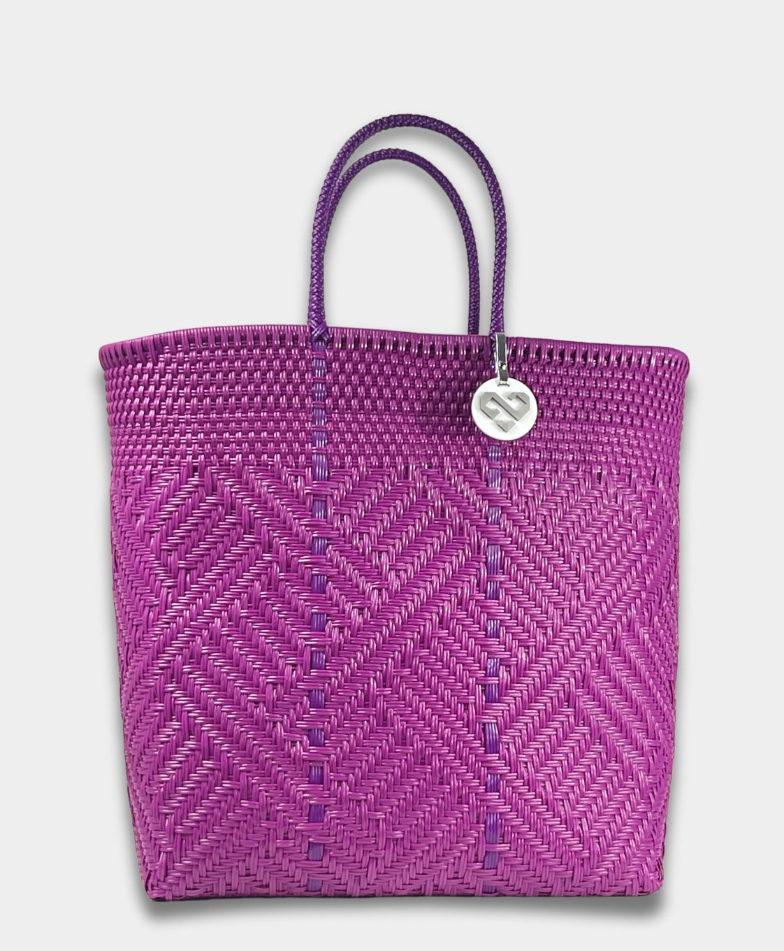 Glimmer Purple Tote Bag Extra Large