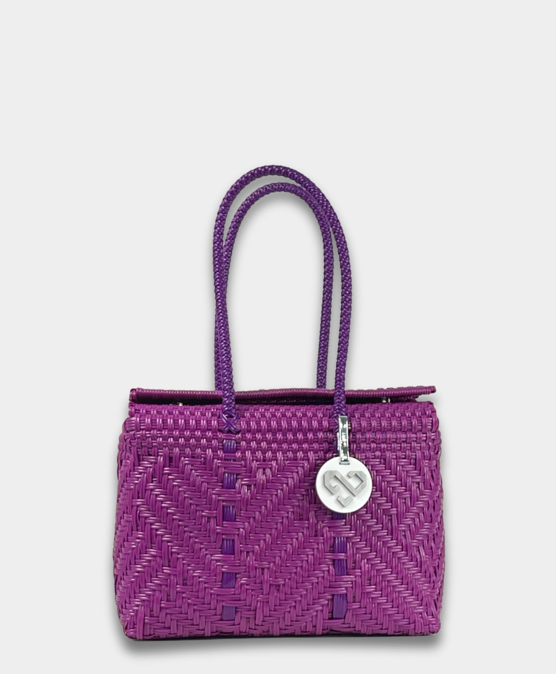 Glimmer Purple Basket Medium