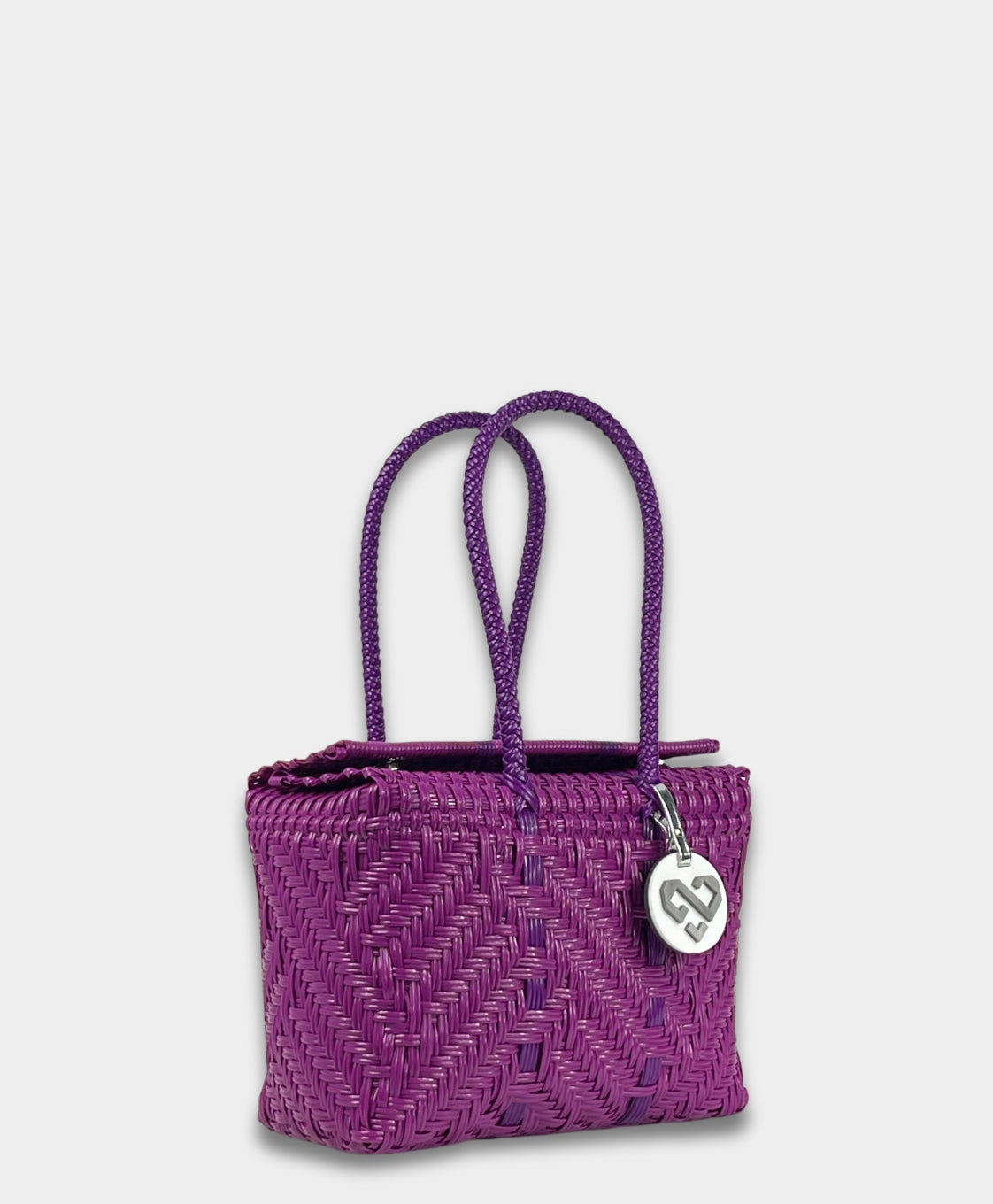 Glimmer Purple Basket Small