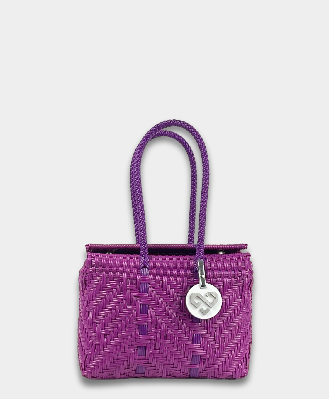 Glimmer Purple Basket Small