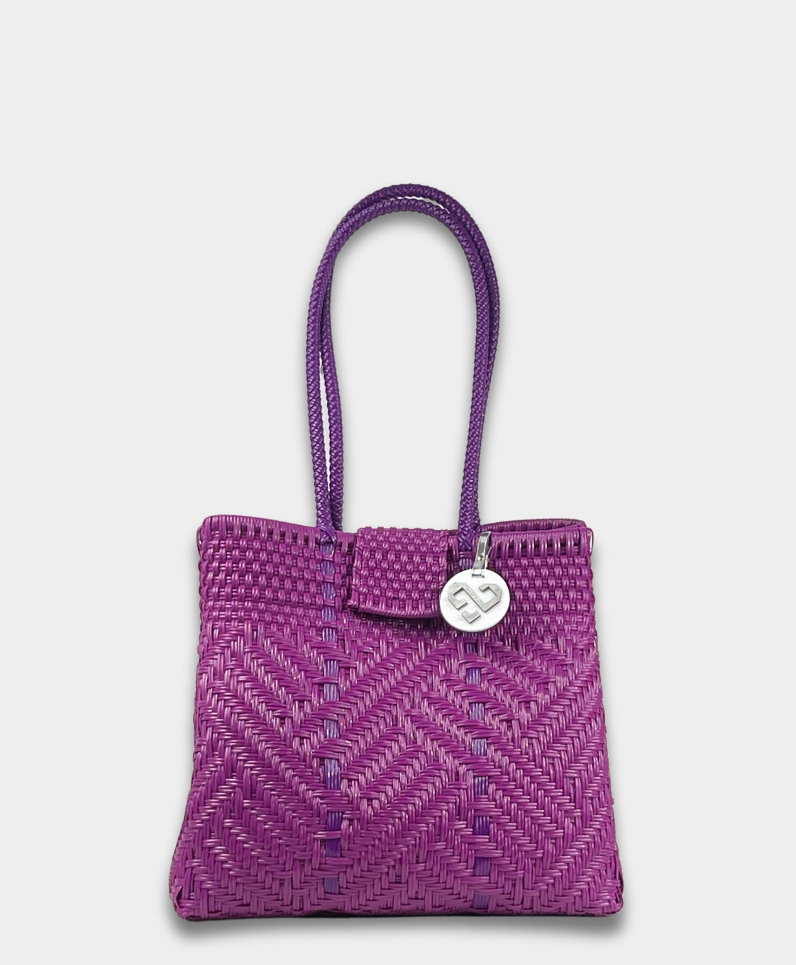 Glimmer Purple Shoulder Bag