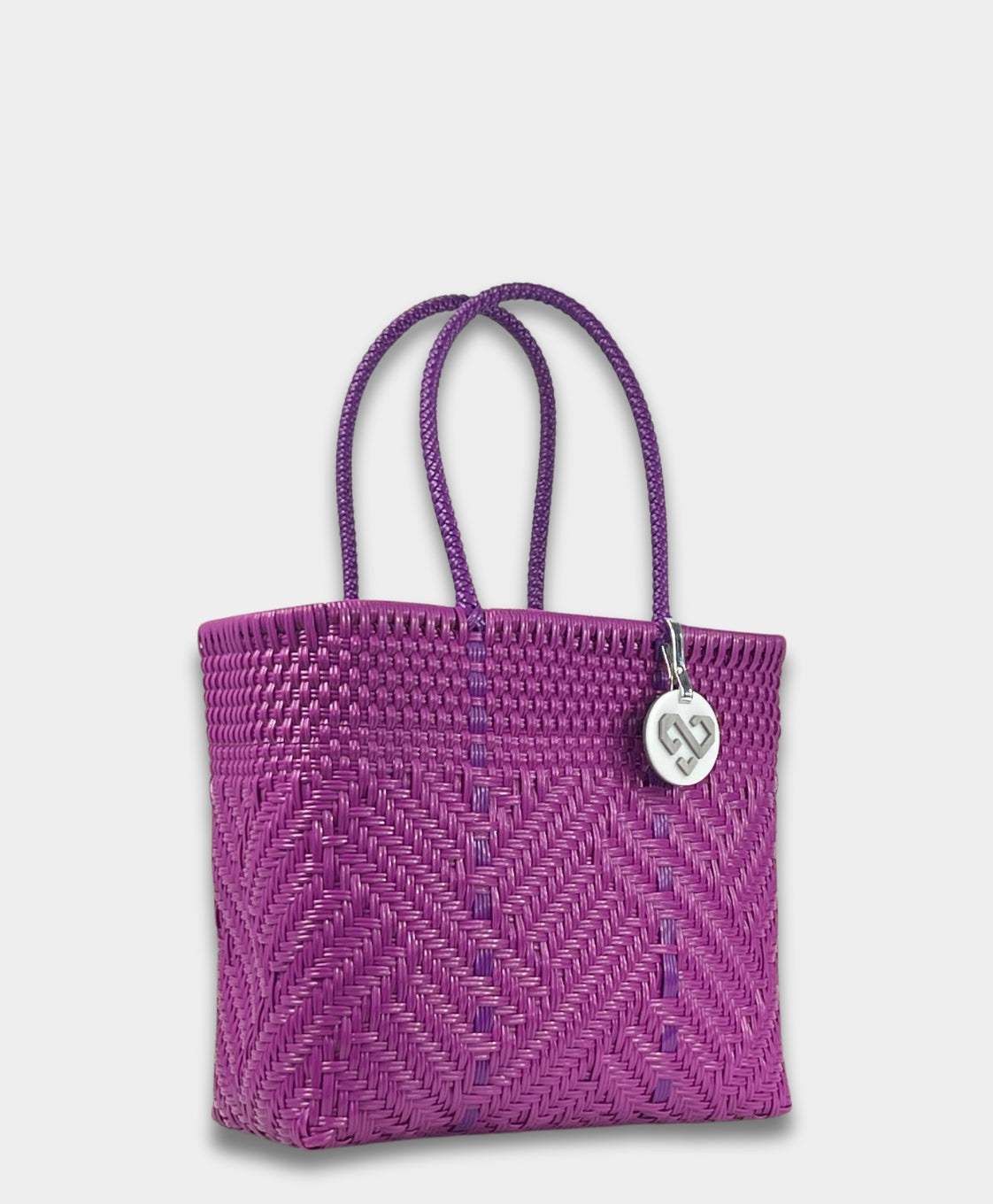 Glimmer Purple Tote Bag Small