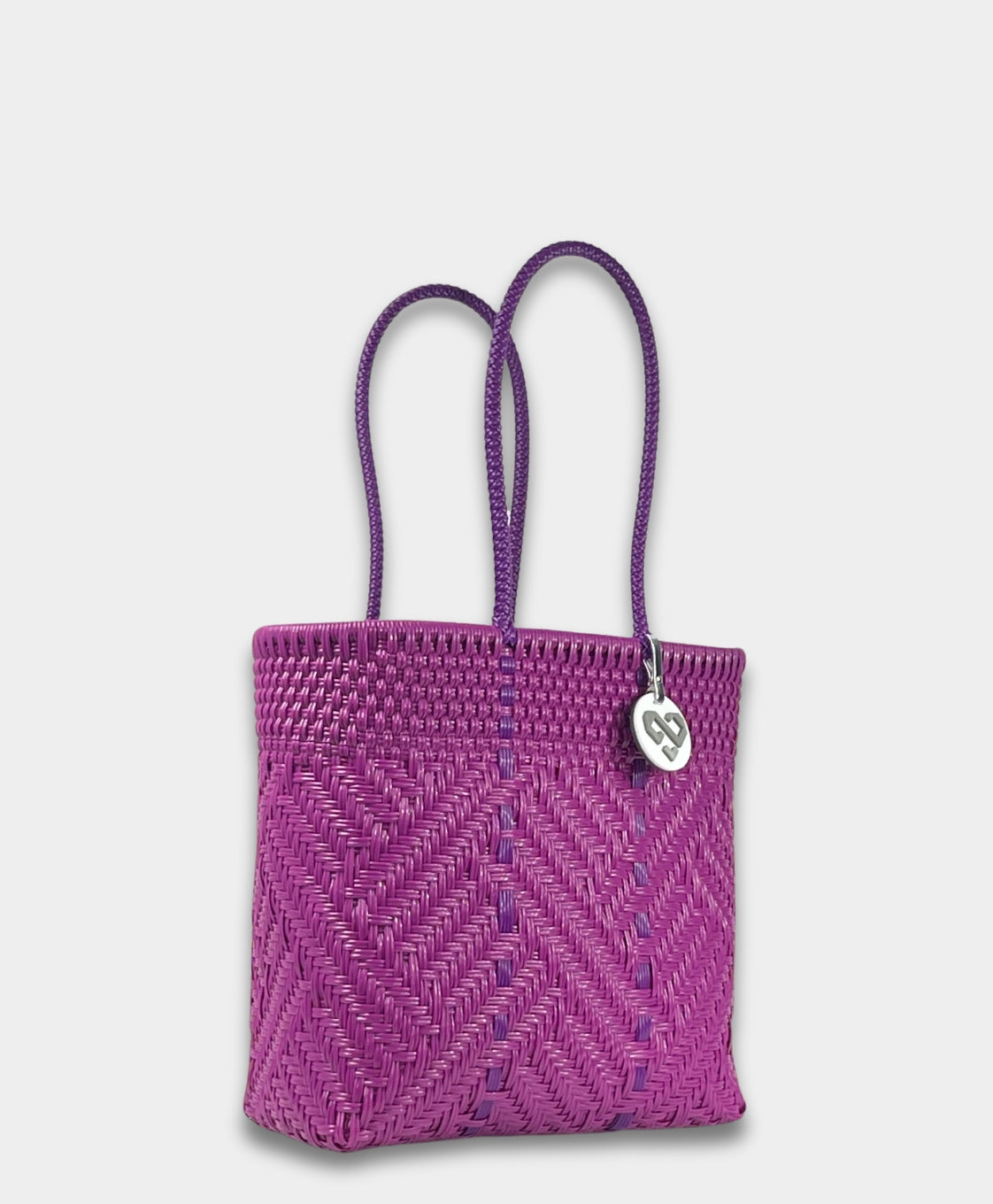 Glimmer Purple Tote Bag Medium