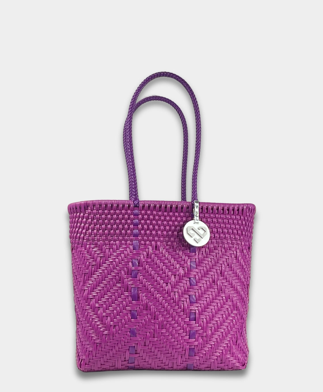 Glimmer Purple Tote Bag Medium