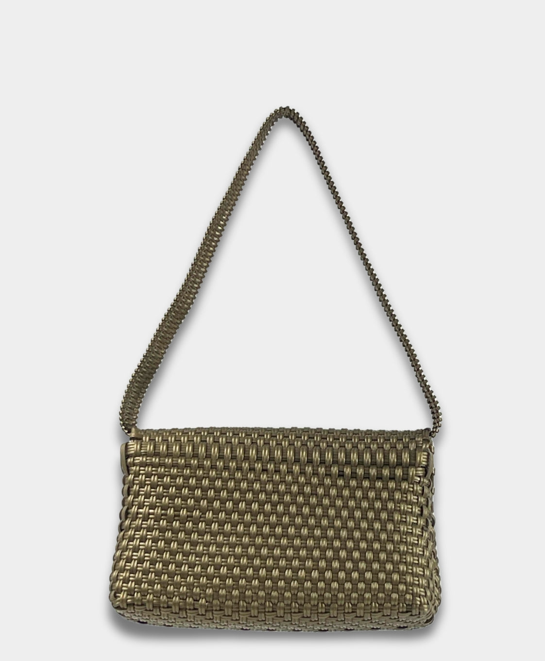 Simona Gold Shoulder Bag